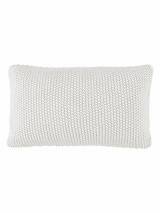 MARC O'POLO HOME | Zierkissen Nordic Knit 30x60cm (Oil Yellow) | creme