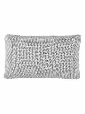 MARC O'POLO HOME | Zierkissen Nordic Knit 30x60cm (Oil Yellow) | silber