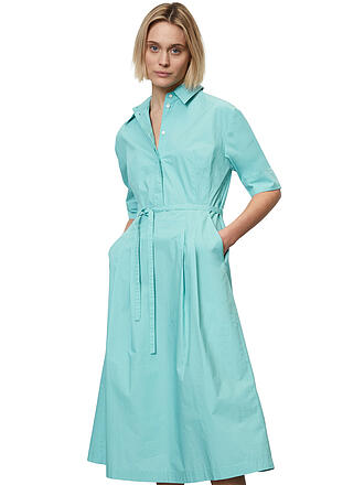 MARC O'POLO | Hemdblusenkleid | dunkelblau