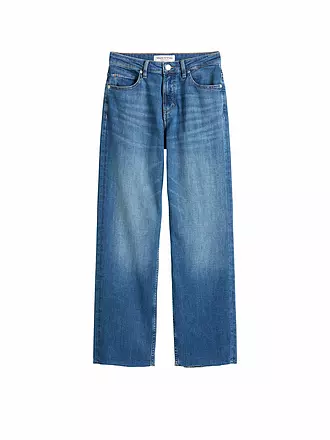 MARC O'POLO | High Waist Jeans Straight Leg | blau