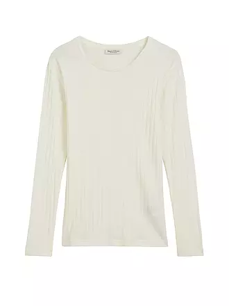MARC O'POLO | Langarmshirt | weiss