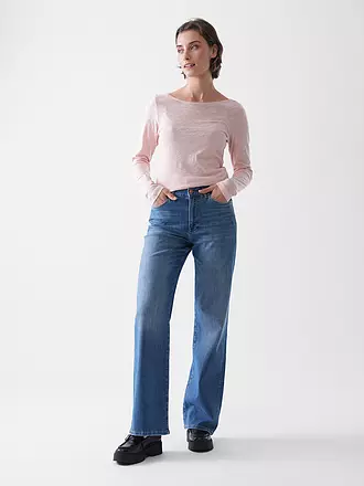 MARC O'POLO | Langarmshirt | dunkelrot