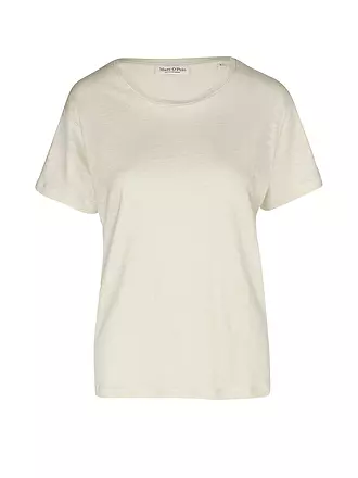 MARC O'POLO | Leinen T-Shirt | grün
