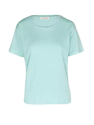 MARC O'POLO | Leinen T-Shirt | hellblau