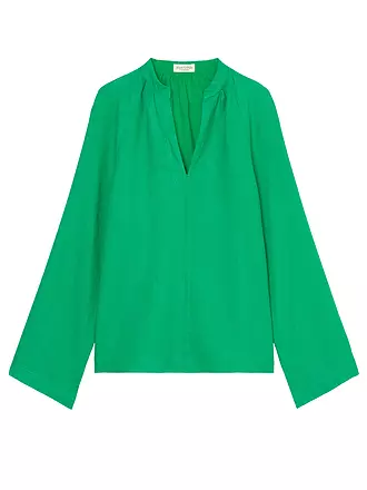 MARC O'POLO | Leinenbluse | braun