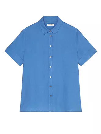 MARC O'POLO | Leinenbluse | blau