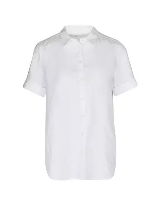 MARC O'POLO | Leinenbluse | blau