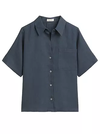 MARC O'POLO | Leinenbluse | dunkelblau