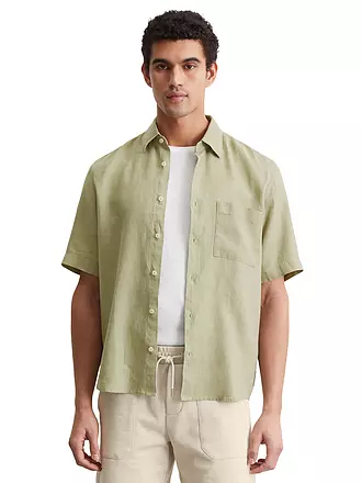 MARC O'POLO | Leinenhemd Regular Fit | olive