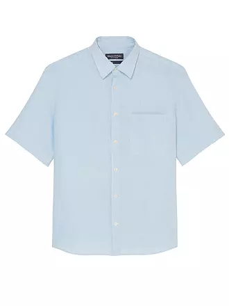 MARC O'POLO | Leinenhemd Regular Fit | dunkelblau