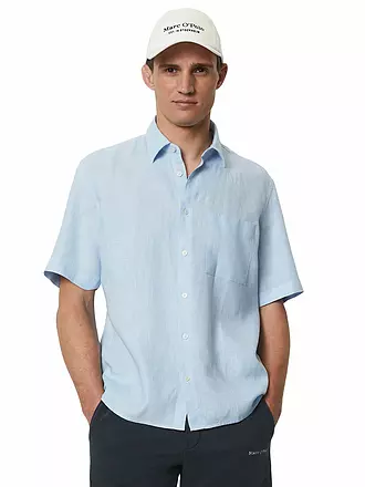 MARC O'POLO | Leinenhemd Regular Fit | dunkelblau