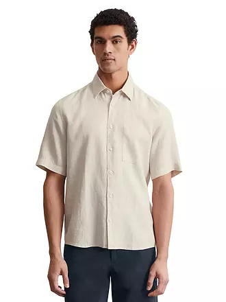 MARC O'POLO | Leinenhemd | blau