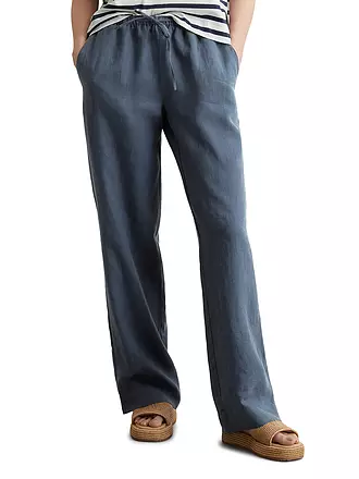 MARC O'POLO | Leinenhose | blau