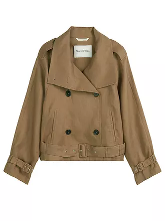 MARC O'POLO | Leinenjacke | braun
