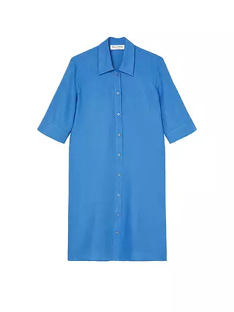 MARC O'POLO | Leinenkleid | blau