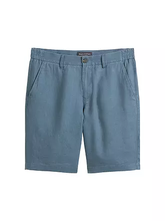 MARC O'POLO | Leinenshorts RESO | blau