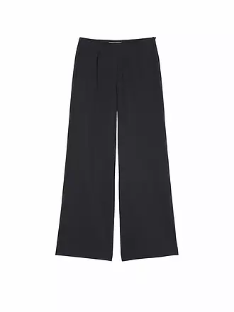 MARC O'POLO | Marlenehose | dunkelblau