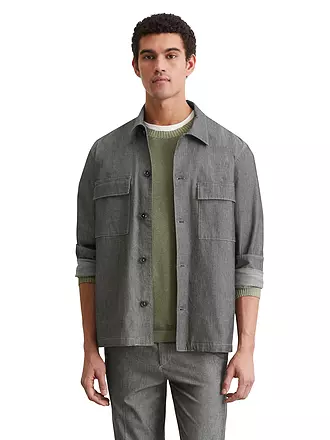 MARC O'POLO | Overshirt | grau