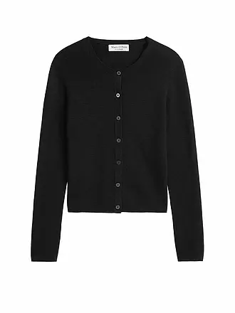 MARC O'POLO | Strickjacke | schwarz