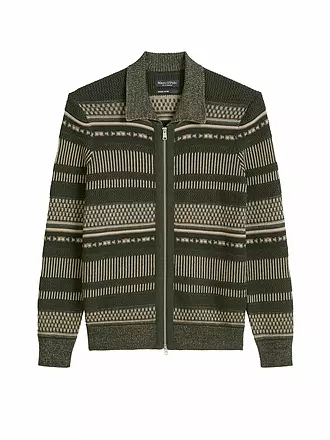 MARC O'POLO | Strickjacke | braun