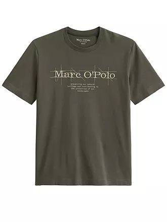 MARC O'POLO | T-Shirt | braun