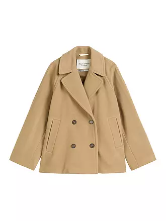 MARC O'POLO | Wolljacke | hellbraun