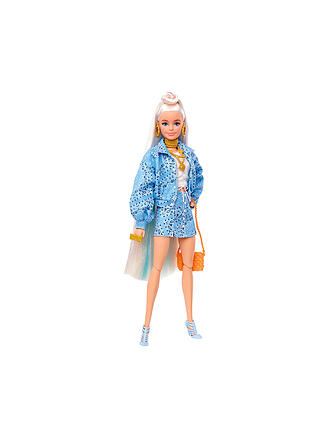 MATTEL | Barbie Extra Puppe mit hellblauem Rock & Jacke (blonde Haare) | keine Farbe