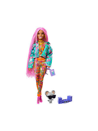 MATTEL | Barbie Extra Puppe mit pinken Flechtzöpfen | keine Farbe