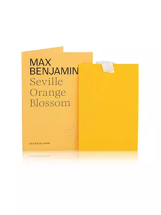 MAX BENJAMIN | Duftkarte CLASSIC COLLECTION French Linen | orange