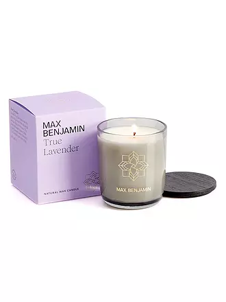 MAX BENJAMIN | Duftkerze CLASSIC COLLECTION 210g Acqua Viva | lila