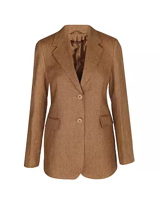 MAX MARA STUDIO | Leinenblazer TECA | braun