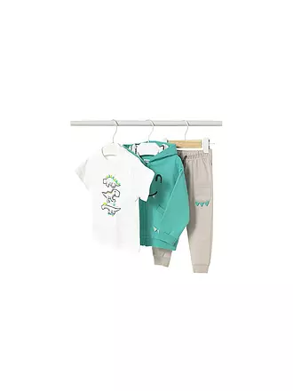 MAYORAL | Baby Jogger Set 3-teilig T-Shirt, Sweatjacke und Jogginghose | grau