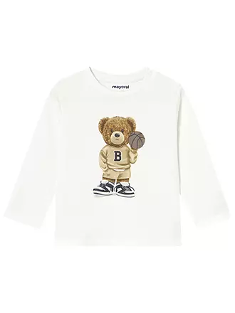 MAYORAL | Baby Langarmshirt | weiss