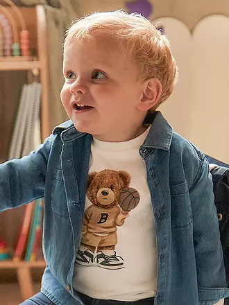 MAYORAL | Baby Langarmshirt | weiss