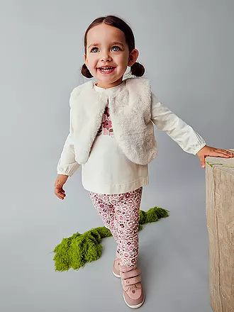 MAYORAL | Baby Set 3-teilig Gilet, Langarmshirt und Leggings | rosa