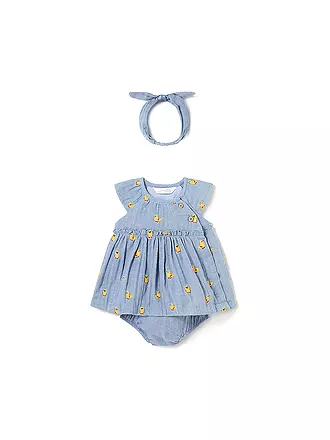 MAYORAL | Baby Set 3-teilig Kleid mit Höschen und Stirnband | rosa