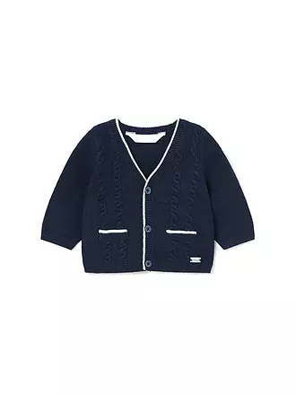MAYORAL | Baby Strickweste | dunkelblau