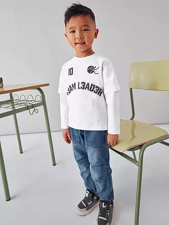 MAYORAL | Jungen Langarmshirt | weiss