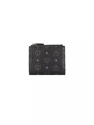 MCM | Geldbörse Aren Visetos Original | schwarz