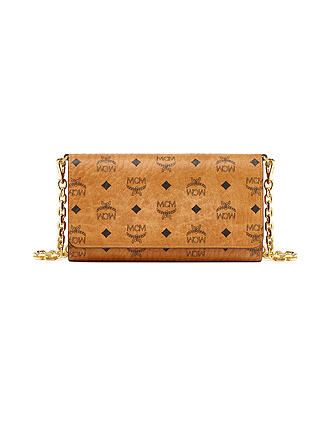 MCM | Handytasche mit Kartenetui Visetos | braun