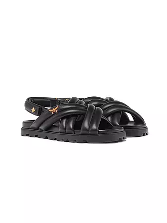 MCM | Ledersandalen | schwarz