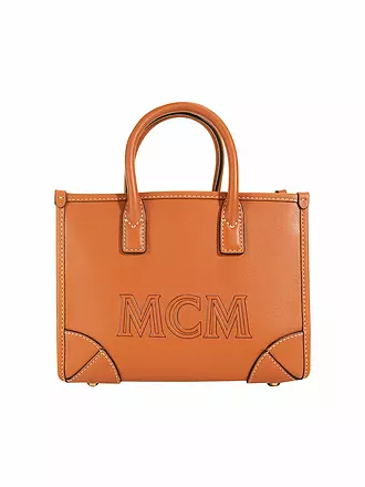 MCM | Ledertasche - Tote Bag MÜNCHEN MINI | schwarz