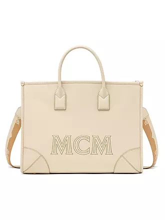 MCM | Ledertasche - Tote Bag MÜNCHEN | schwarz
