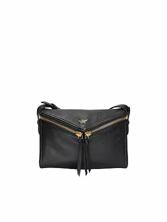 MCM | Ledertasche - Umhängetasche DIAMOND 3D Small | schwarz