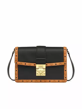 MCM | Ledertasche - Umhängetasche TRACY Small | schwarz