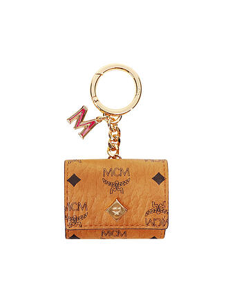 MCM | Schüsselanhänger VISETOS CHARM MINI | beige
