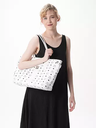 MCM | Wendetasche - Shopper LIZ Medium | weiss