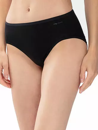 MEY | American-Slip SUPERFINE ORGANIC schwarz | beige