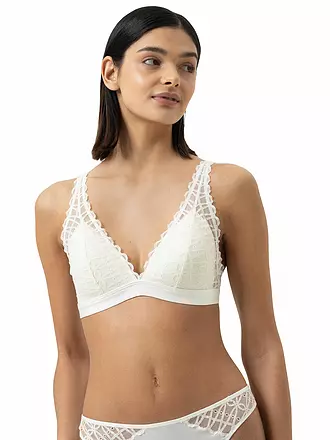 MEY | BH ohne Bügel POETRY TEMPTATION thunder grey | creme