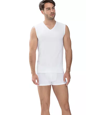 MEY | Muskel-Shirt DRY COTTON weiss | weiss